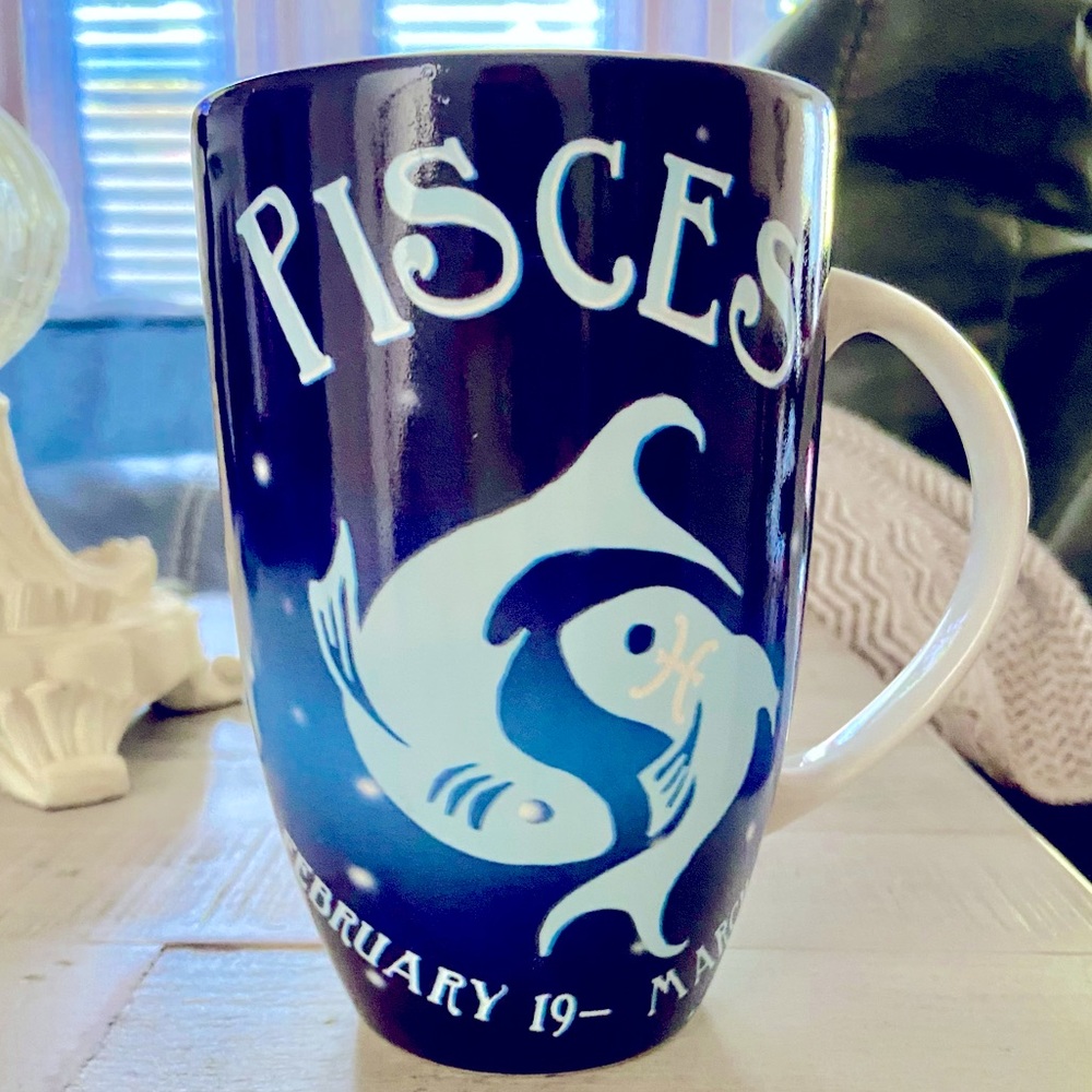 Coventry Porcelain PISCES Zodiac Coffee Mug